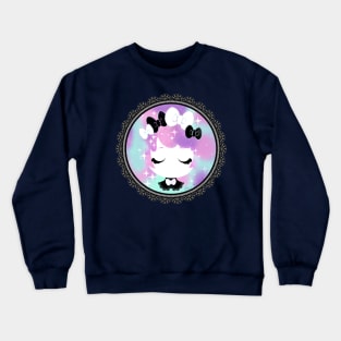 Cotton Candy goth V2 Crewneck Sweatshirt